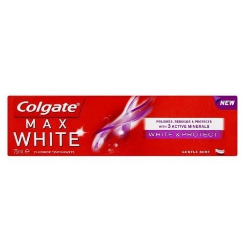 Colgate Bělicí zubní pasta Max White And Protect 75 ml