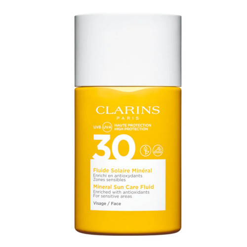 Clarins Opalovací fluid na obličej SPF 30 (Mineral Sun Care Fluid) 30 ml