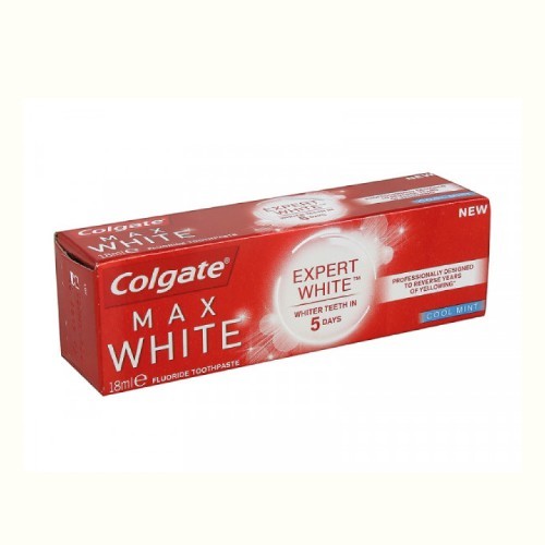 Colgate Zubní pasta Max White Expert White Cool Mint 18 ml