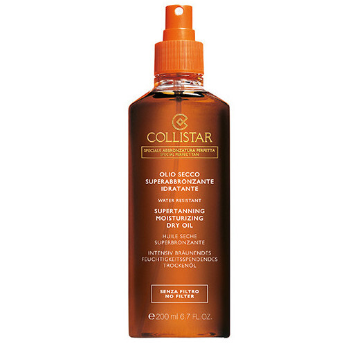 Collistar Suchý olej na opalování bez ochranného faktoru (Supertanning Moisturizing Dry Oil) 200 ml
