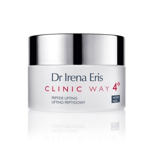 Clinic Way Dermo krém proti vráskám 4° noční péče (Peptide Lifting Anti-Wrinkle Night Dermocream) 50 ml