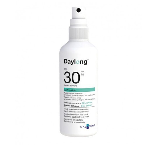 Daylong Ochranný opalovací gel ve spreji pro citlivou pokožku SPF 30 (Sensitive Gel-Spray) 150 ml