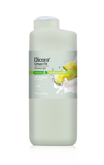 Dicora Sprchový gel s vitamínem A Mléko &amp; meloun (Shower Gel) 400 ml