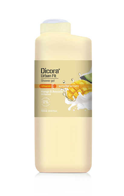 Dicora Sprchový gel s vitamínem E Mango &amp; avokádový olej (Shower Gel) 400 ml