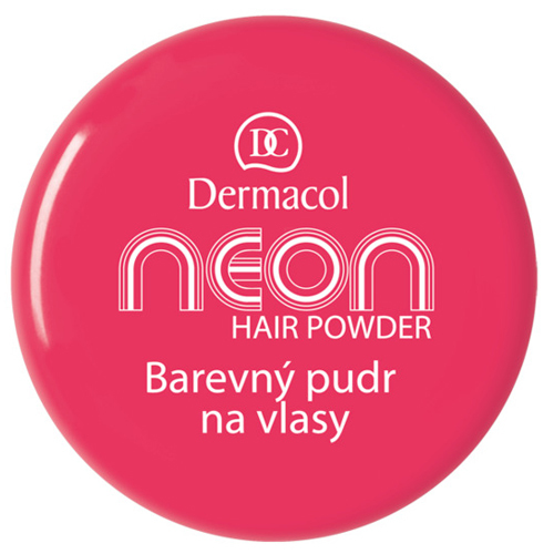 Dermacol Barevný pudr na vlasy Neon 2,2 g č.1 žlutá