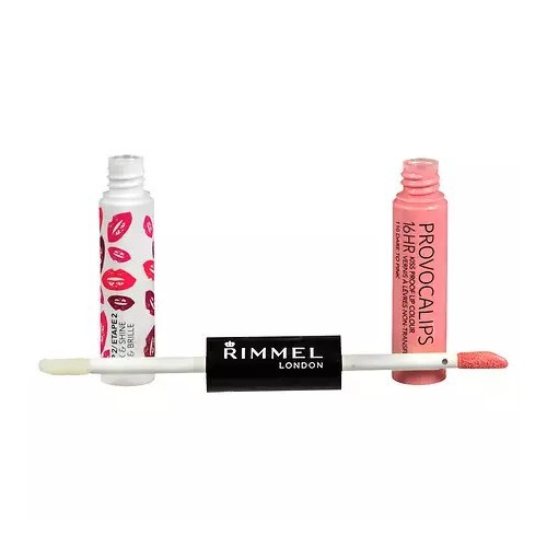 Rimmel Barva a lesk na rty Provocalips 16Hr (Kiss Proof Lip Colour) 3 ml + 4 ml 550 Play With Fire