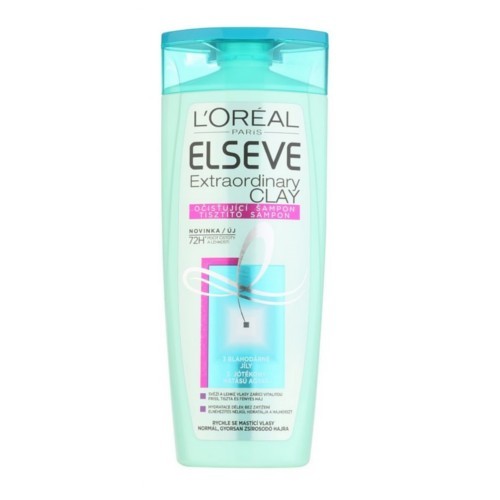 L´Oréal Paris Čistící šampon pro mastné vlasy Elseve Extraordinary Clay 250 ml