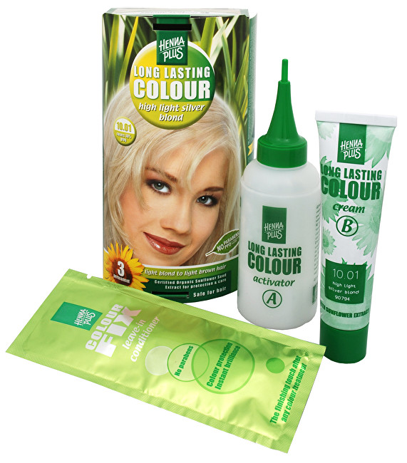 HennaPlus Dlouhotrvající barva na vlasy 100 ml (Long Lasting Colour) 00 Ultra Blond zesvětlující