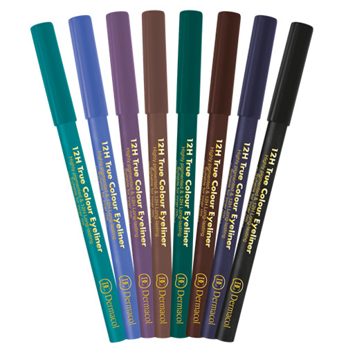 Dermacol Dřevěná tužka na oči 12H (True Colour Eyeliner) 2 g č.1 Turquoise