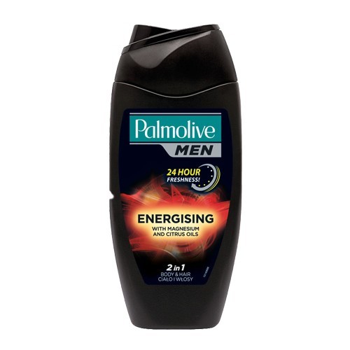 Palmolive Energizující sprchový gel pro muže 2v1 na tělo a vlasy For Men (Energising 2 In 1 Body & Hair Shower Shampoo) 250 ml