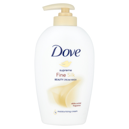 Dove Hedvábné tekuté mýdlo Supreme Fine Silk (Beauty Cream Wash) 250 ml
