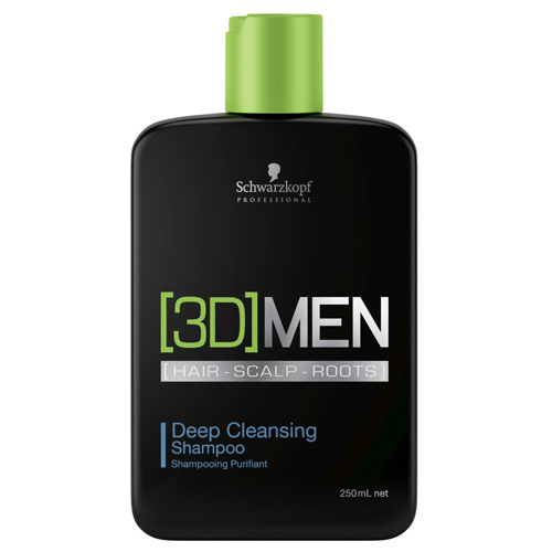Schwarzkopf Professional Hloubkově čisticí šampon pro muže 3D (Deep Cleansing Shampoo) 1000 ml