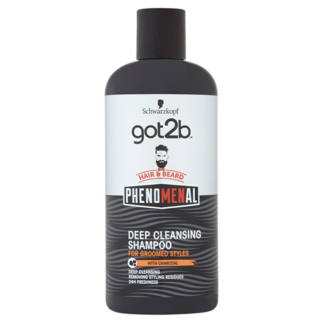 got2b Hloubkově čisticí šampon na vlasy a vousy PhenoMENal (Deep Cleansing Shampoo) 250 ml