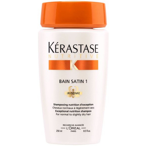 Kérastase Hloubkově vyživující šampon pro normální až suché vlasy Bain Satin 1 Irisome (Exceptional Nutrition Shampoo) 1000 ml