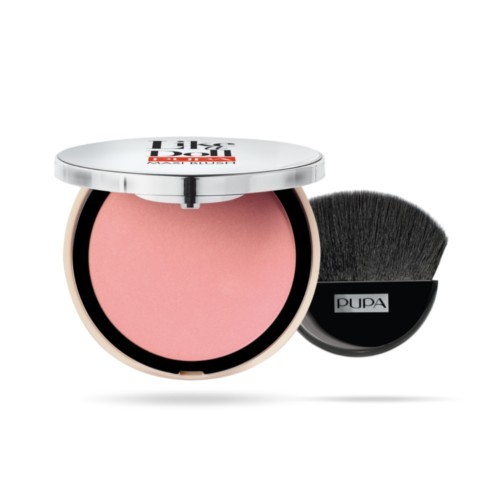 Pupa Kompaktní tvářenka se sametovým efektem Like A Doll (Maxi Blush) 9,5 g 100 Candy Rose