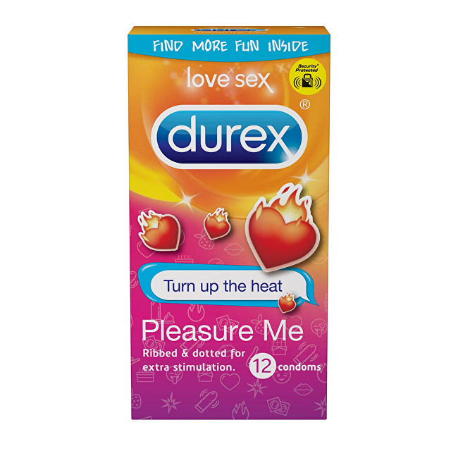 Durex Kondomy Pleasure me 12 ks