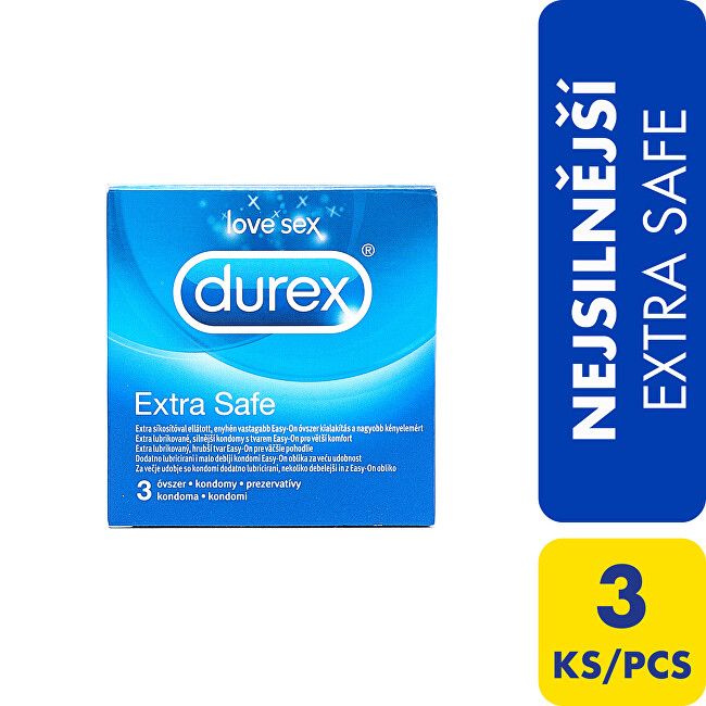 Durex Kondomy Extra Safe 18 ks - SLEVA - poškozená krabička