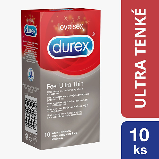 Durex Kondomy Feel Ultra Thin 10 ks