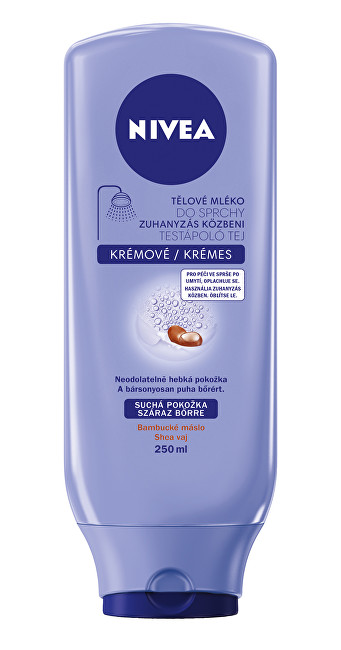 Nivea Krémové tělové mléko do sprchy 250 ml