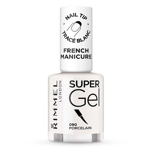 Rimmel Gelový lak na nehty pro francouzskou manikúru (Super Gel French Manicure) 12 ml 092 Ivory Tower