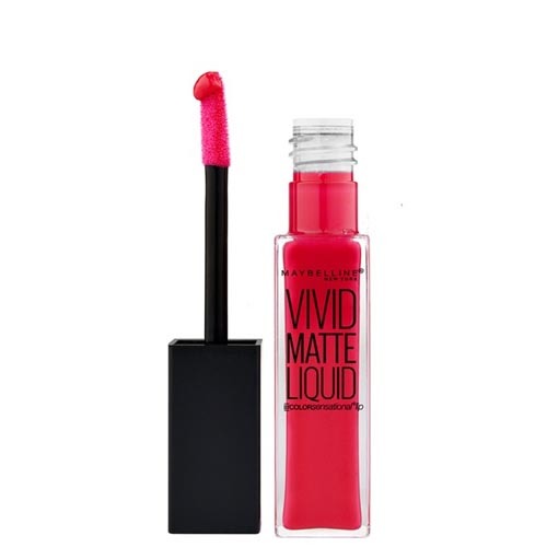 Maybelline Lesk na rty Vivid Matte Liquid Color Sensational (Lip Gloss) 8 ml 50 Nude Thrill