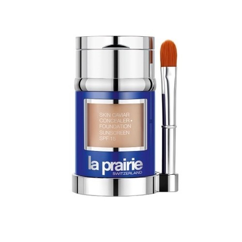 La Prairie Luxusní tekutý make-up s korektorem SPF 15 (Skin Caviar Concealer Foundation) 30 ml Peche