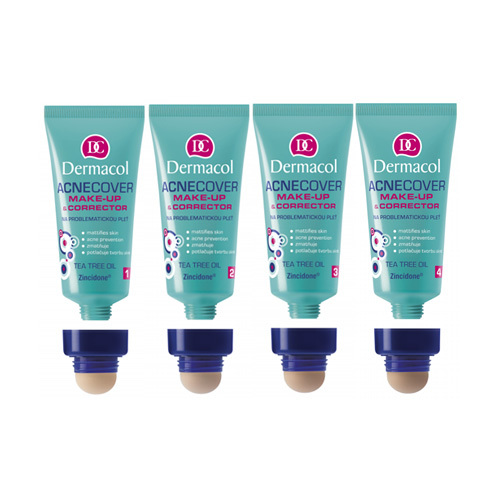 Dermacol Make-up s korektorem na problematickou pleť Acnecover 30 ml + 3 g č. 1