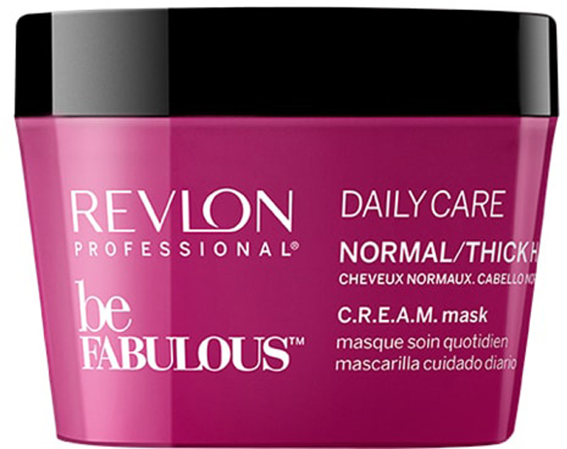 Revlon Professional Maska pro normální až silné vlasy Be Fabulous (Daily Care Normal/Thick Hair Cream Mask) 500 ml