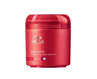 Wella Professional Maska pro silné barvené vlasy Brilliance (Treatment For Coarse Colored Hair) 150ml