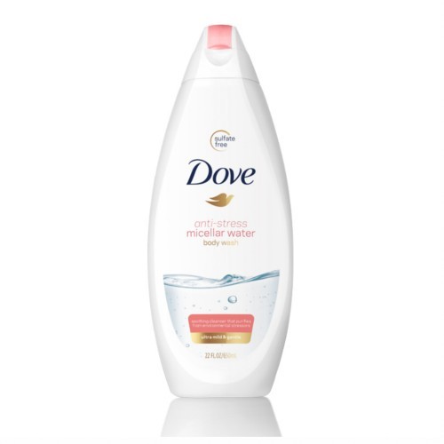 Dove Micelární sprchový gel Anti-Stress (Micellar Water Shower Gel) 500 ml
