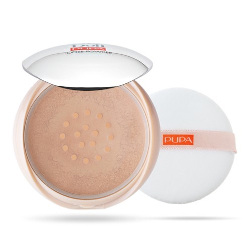 Pupa Neviditelný sypký pudr Like A Doll (Invisible Loose Powder) 9 g 004 Rosy Beige