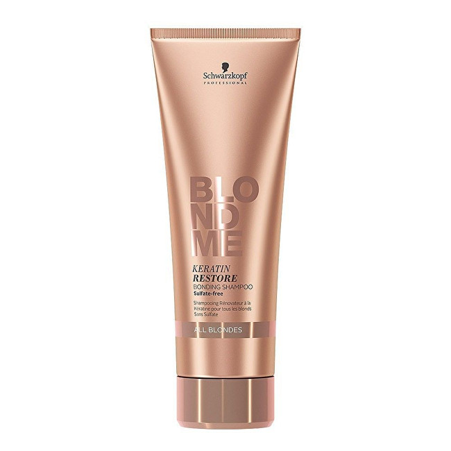 Schwarzkopf Professional Obnovující keratinový šampon pro blonďaté vlasy BLONDME (Keratin Restore Bonding Shampoo) 250 ml