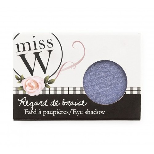Miss W Oční stíny s vysokým obsahem pigmentu (Eye Shadow) 1,7 g No 015 - Black