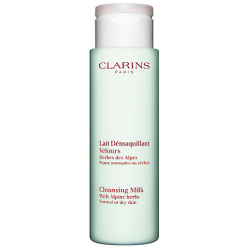 Clarins Odličovací mléko s alpskými bylinami pro normální až suchou pleť (Cleansing Milk With Alpine Herbs) 200 ml