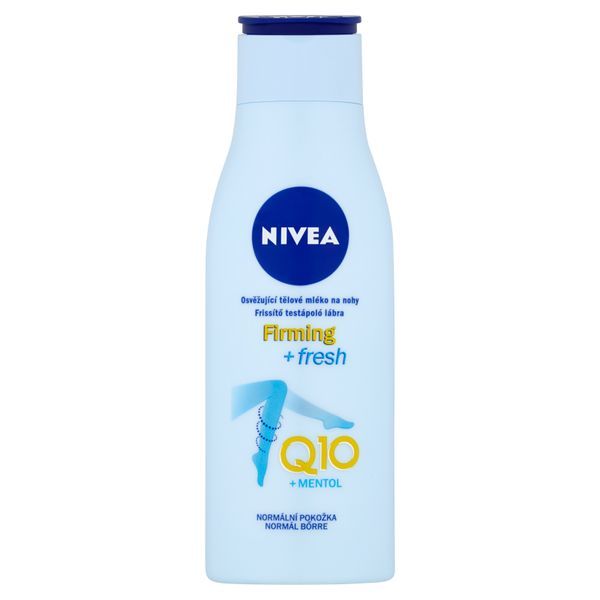 Nivea Osvěžující tělové mléko na nohy s koenzymem Q10 (Firming &amp; Fresh) 200 ml