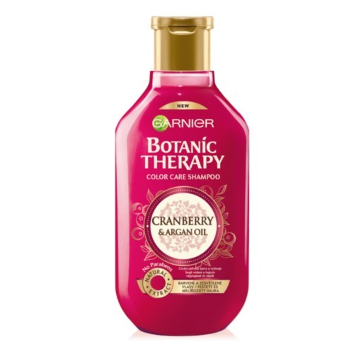Garnier Pečující šampon s arganovým olejem a brusinkou na barvené a zesvětlené vlasy Botanic Therapy (Color Care Shampoo) 400 ml