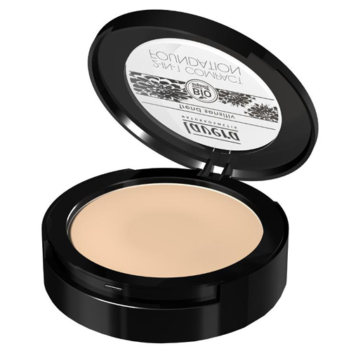 Lavera Pudrový make-up 2v1 (2in1 Compact Foundation) 10 g 01 slonová kost