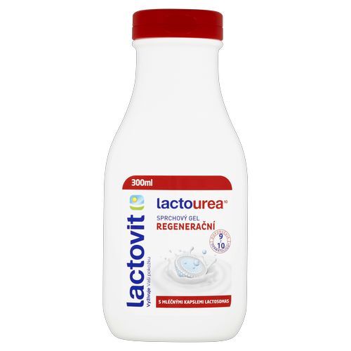 Lactovit Regenerační sprchový gel s mléčnými proteiny Lactourea 300 ml