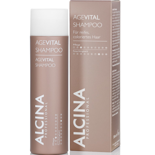 Alcina Šampon pro zralé, barvené vlasy AgeVital (Shampoo) 150 ml