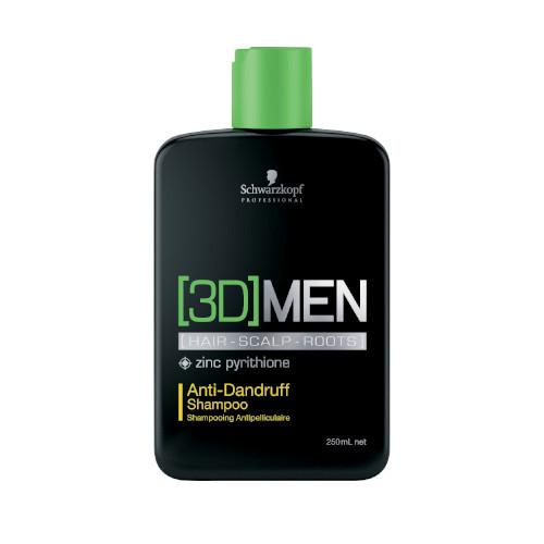 Schwarzkopf Professional Šampon proti lupům pro muže 3D (Anti-Dandruff Shampoo) 1000 ml