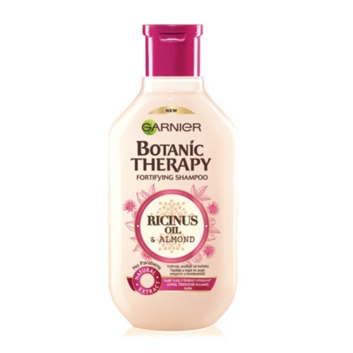 Garnier Posilující šampon s ricinovým a mandlovým olejem pro slabé a lámající se vlasy Botanic Therapy (Fortifying Shampoo) 250 ml 250 ml