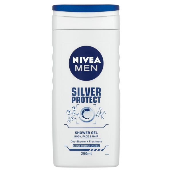 Nivea Sprchový gel pro muže Silver Protect 250 ml