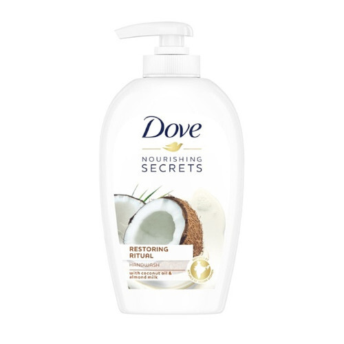 Dove Tekuté mýdlo s kokosovým olejem a mandlovým mlékem Restoring Ritual (Hand Wash) 250 ml