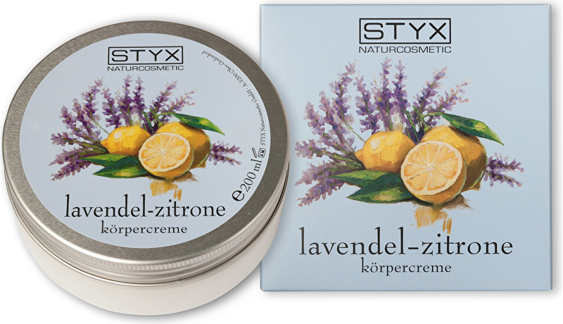 Styx Tělový krém Levandule - citron (Body Cream) 200 ml - SLEVA - potrhaná krabička