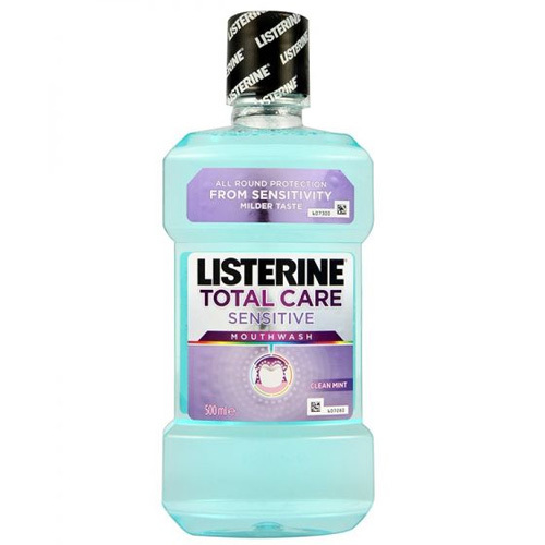 Listerine Ústní voda kompletní péče pro citlivé zuby Total Care Sensitive 250 ml