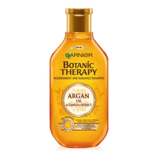 Garnier Vyživující šampon s arganovým olejem a kamélií pro normální až suché vlasy Botanic Therapy (Nourishment And Radiance Shampoo) 400 ml