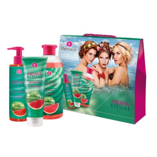 Dermacol Dárková sada tělové péče pro ženy Vodní meloun Aroma Ritual