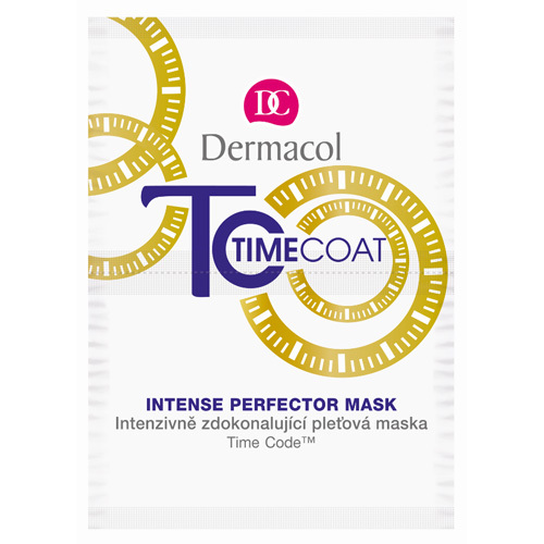 Dermacol Intenzivně zdokonalující pleťová maska Time Coat (Intense perfector Mask) 2 x 8 ml