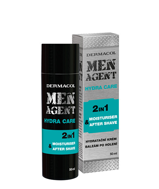 Dermacol Hydratační gelový krém a balzám po holení Men Agent (Moisturiser After Shave) 50 ml