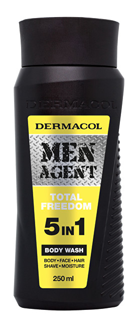 Dermacol Sprchový gel pro muže 5v1 Total Freedom Men Agent (Body Wash) 250 ml